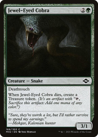 Image for Jewel-Eyed Cobra (168) [Modern Horizons 2]