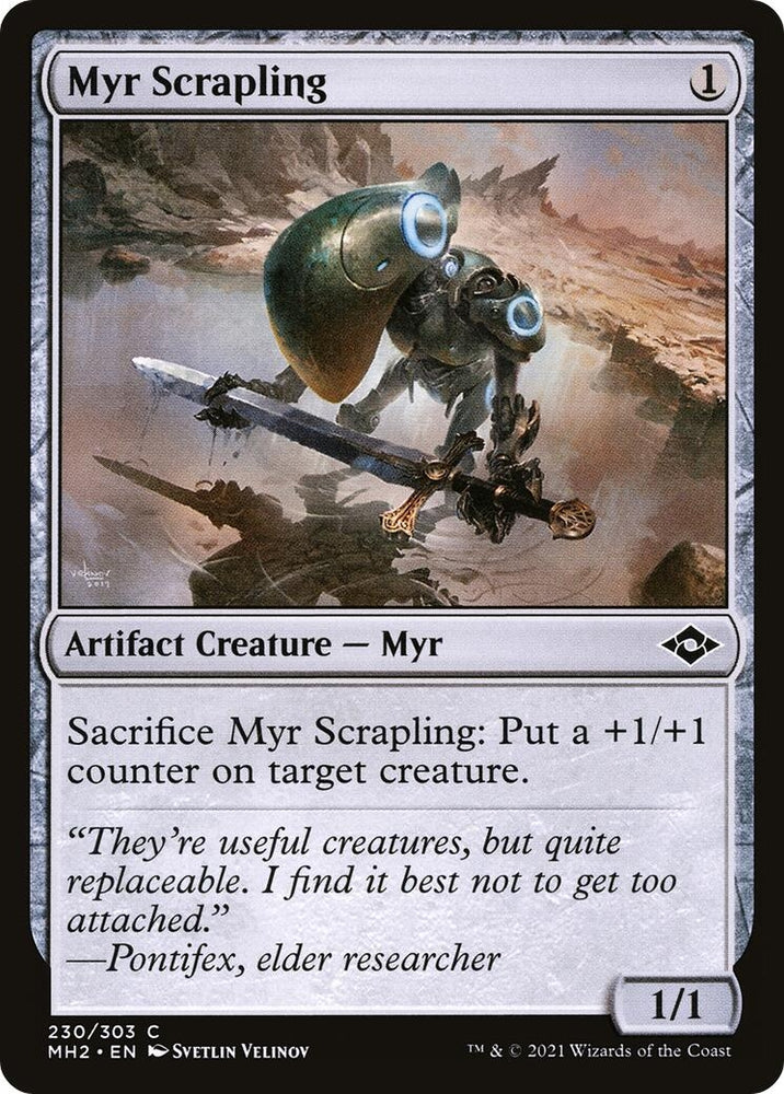Image for Myr Scrapling (230) [Modern Horizons 2]