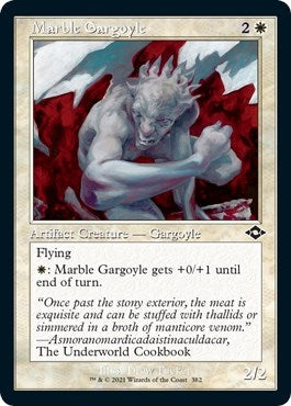 Image for Marble Gargoyle (Retro Frame) (Foil Etched) (382) [Modern Horizons 2]