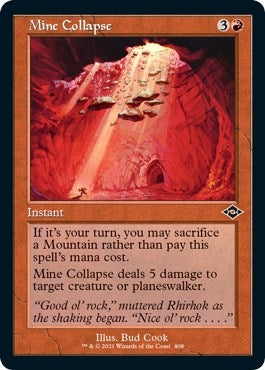 Image for Mine Collapse (Retro Frame) (Foil Etched) (408) [Modern Horizons 2]