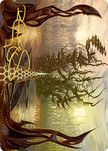 Image for Thornglint Bridge Art Card (Gold-Stamped Signature) (81) [Art Series: Modern Horizons 2]