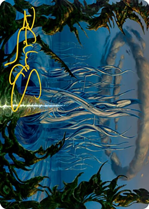Image for Tanglepool Bridge Art Card (Gold-Stamped Signature) (80) [Art Series: Modern Horizons 2]