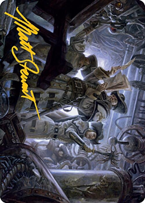 Image for Search the Premises Art Card (Gold-Stamped Signature) (7) [Art Series: Modern Horizons 2]