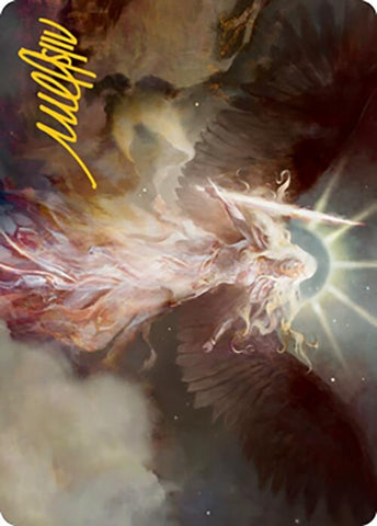 Image for Serra's Emissary Art Card (Gold-Stamped Signature) (8) [Art Series: Modern Horizons 2]