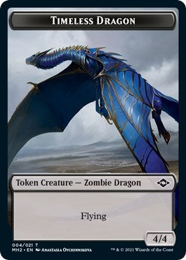 Image for Timeless Dragon Token (4) [Modern Horizons 2]