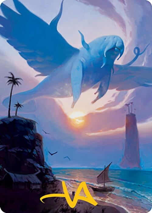 Image for Aeromoeba Art Card (Gold-Stamped Signature) (11) [Art Series: Modern Horizons 2]