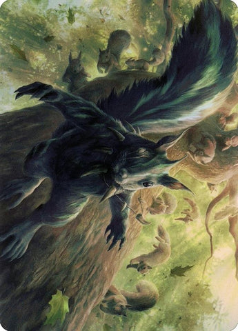 Image for Chatterfang, Squirrel General Art Card (68/81) (68) [Art Series: Modern Horizons 2]