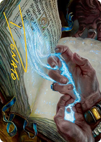 Image for Mystic Redaction Art Card (Gold-Stamped Signature) (16) [Art Series: Modern Horizons 2]