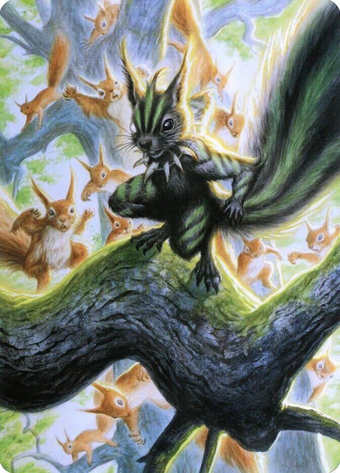 Image for Chatterfang, Squirrel General Art Card (67/81) (67) [Art Series: Modern Horizons 2]
