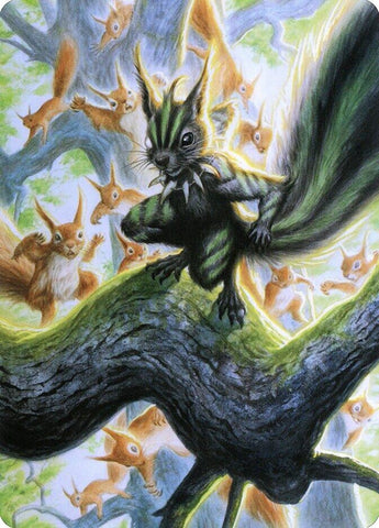 Image for Chatterfang, Squirrel General Art Card (67/81) (67) [Art Series: Modern Horizons 2]