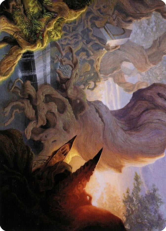 Image for Yavimaya, Cradle of Growth Art Card (66) [Art Series: Modern Horizons 2]