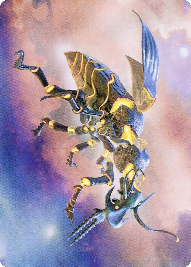 Image for Zabaz, the Glimmerwasp Art Card (65) [Art Series: Modern Horizons 2]