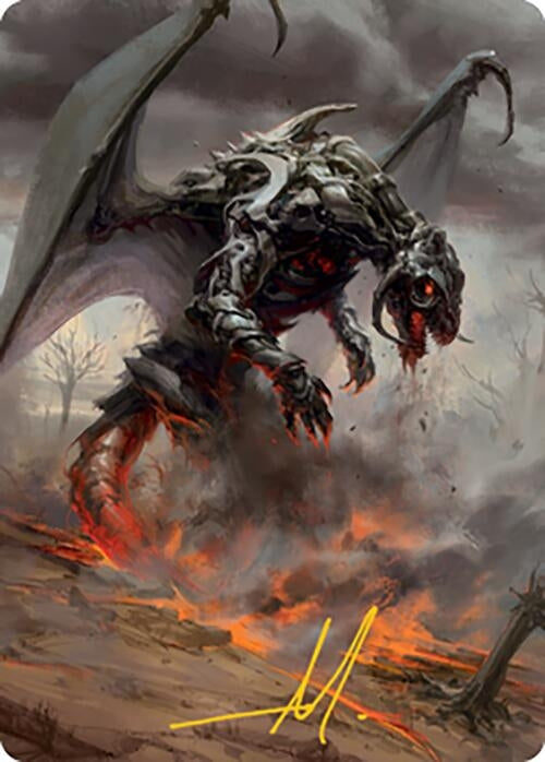 Image for Scion of Draco Art Card (Gold-Stamped Signature) (62) [Art Series: Modern Horizons 2]
