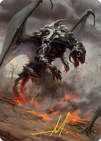 Image for Scion of Draco Art Card (Gold-Stamped Signature) (62) [Art Series: Modern Horizons 2]