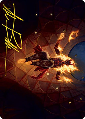Image for Yusri, Fortune's Flame Art Card (Gold-Stamped Signature) (60) [Art Series: Modern Horizons 2]