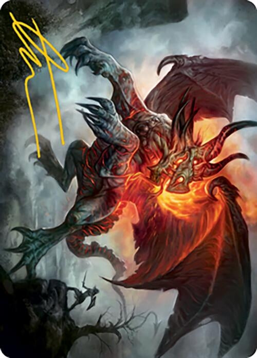 Image for Piru, the Volatile Art Card (Gold-Stamped Signature) (58) [Art Series: Modern Horizons 2]
