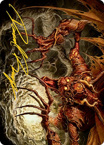 Image for Archfiend of Sorrows Art Card (Gold-Stamped Signature) (26) [Art Series: Modern Horizons 2]