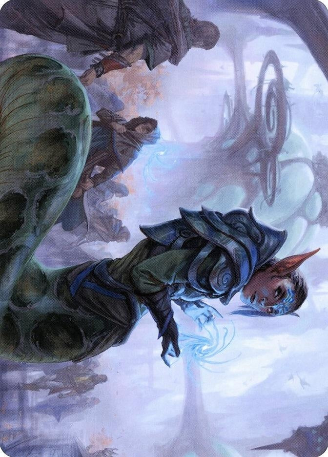 Image for Lonis, Cryptozoologist Art Card (57) [Art Series: Modern Horizons 2]
