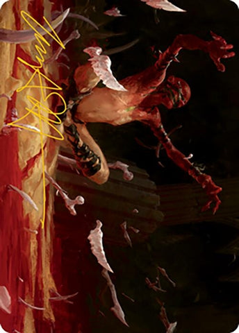 Image for Bone Shards Art Card (Gold-Stamped Signature) (27) [Art Series: Modern Horizons 2]