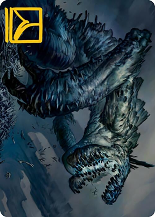 Image for Necrogoyf Art Card (Gold-Stamped Signature) (31) [Art Series: Modern Horizons 2]