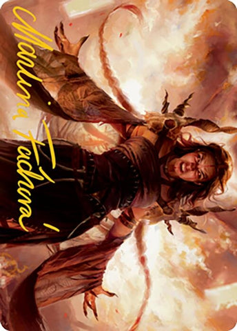 Image for Dragon's Rage Channeler Art Card (Gold-Stamped Signature) (35) [Art Series: Modern Horizons 2]