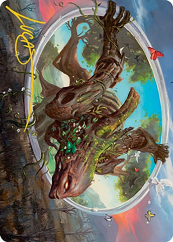 Image for Gaea's Will Art Card (Gold-Stamped Signature) (38) [Art Series: Modern Horizons 2]