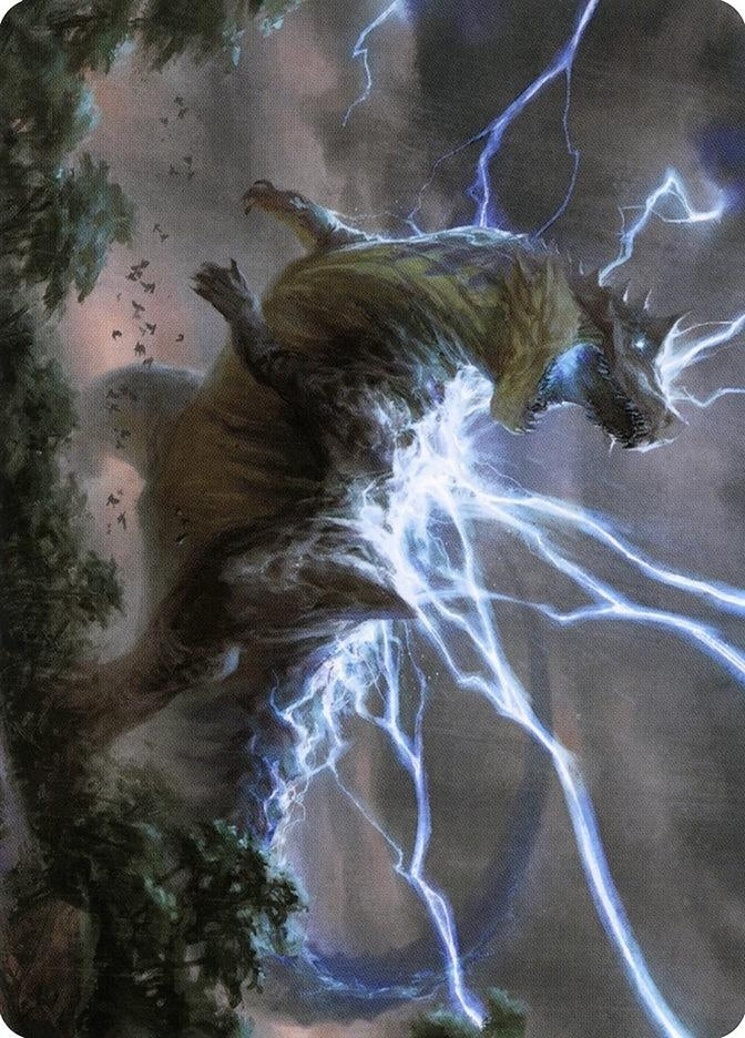 Image for Thrasta, Tempest's Roar Art Card (41/81) (41) [Art Series: Modern Horizons 2]