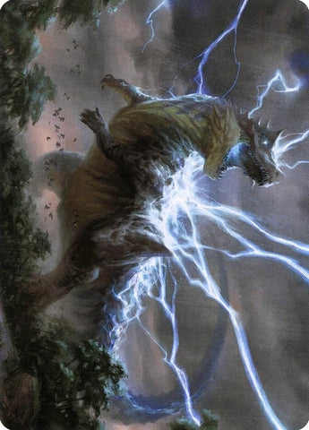 Image for Thrasta, Tempest's Roar Art Card (41/81) (41) [Art Series: Modern Horizons 2]