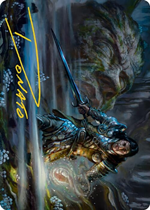 Image for Carth the Lion Art Card (Gold-Stamped Signature) (47) [Art Series: Modern Horizons 2]