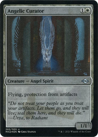 Image for Angelic Curator (Foil Etched) (262) [Modern Horizons 2]