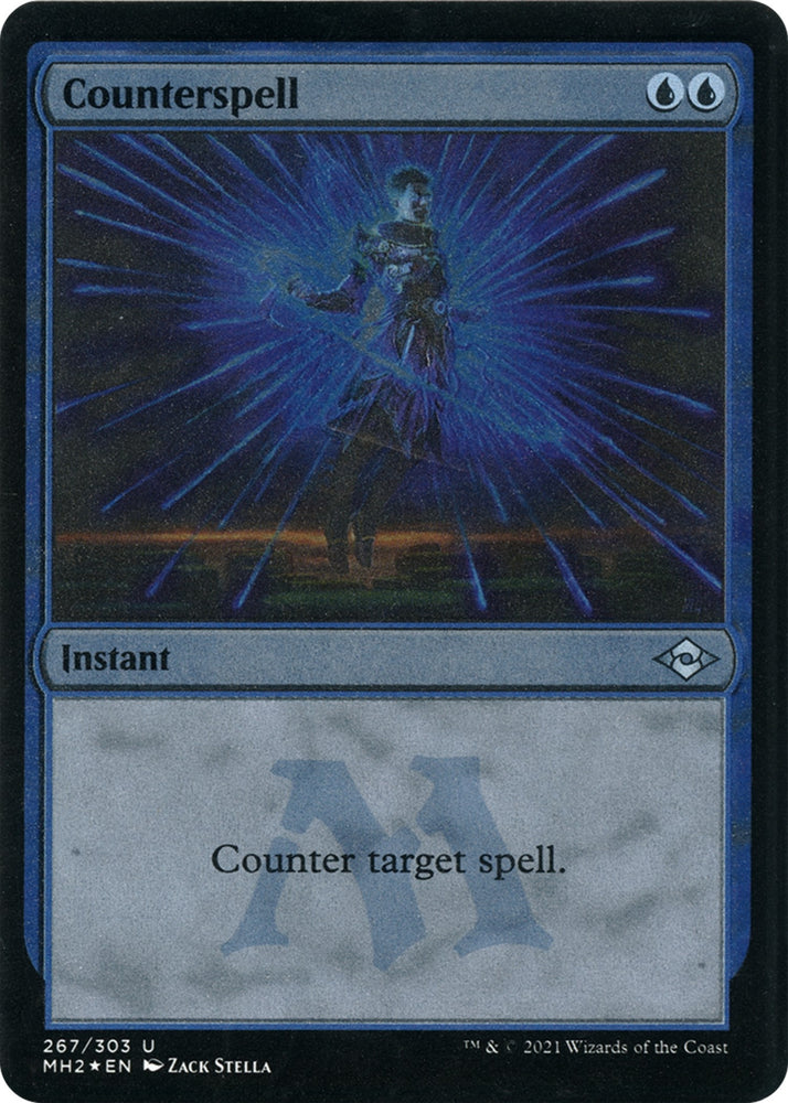 Image for Counterspell (Foil Etched) (267) [Modern Horizons 2]