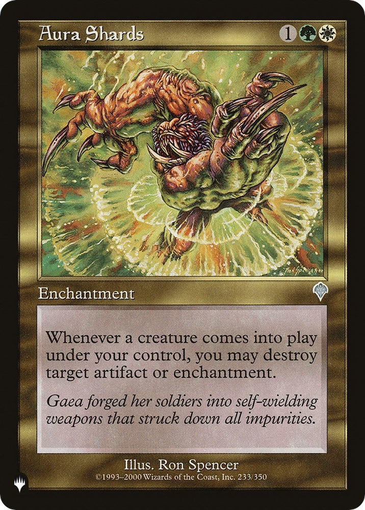Image for Aura Shards (INV) (233) [The List Reprints]