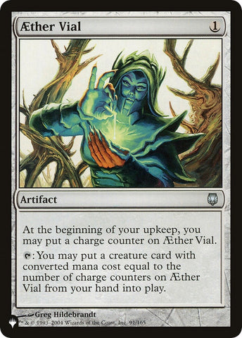 Image for Aether Vial (91) [The List Reprints]