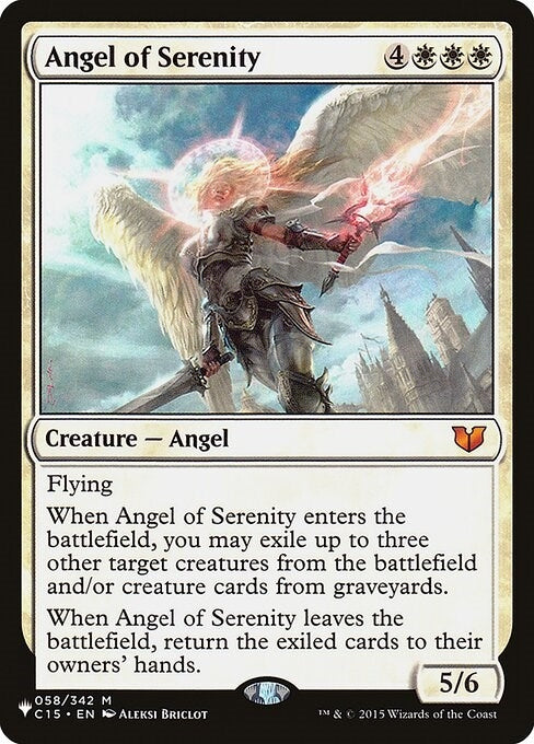 Image for Angel of Serenity (C15) (58) [The List Reprints]