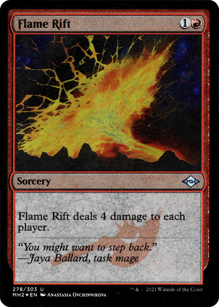 Image for Flame Rift (Foil Etched) (278) [Modern Horizons 2]