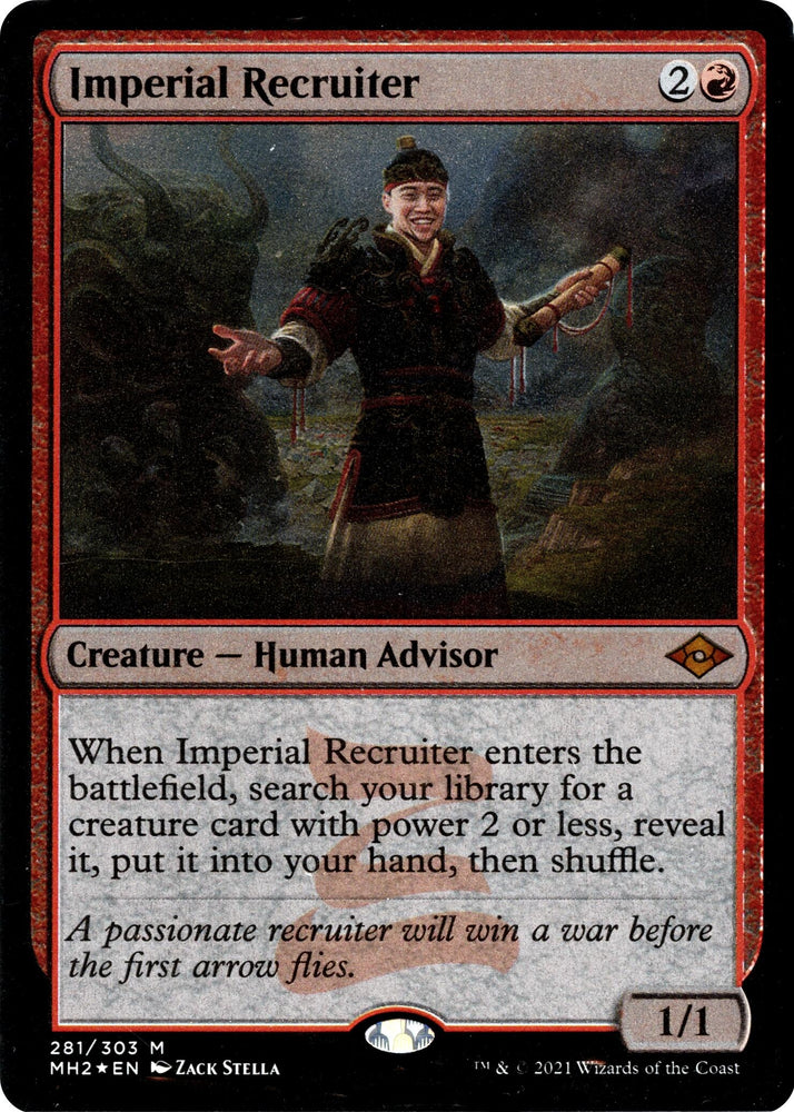 Image for Imperial Recruiter (Foil Etched) (281) [Modern Horizons 2]