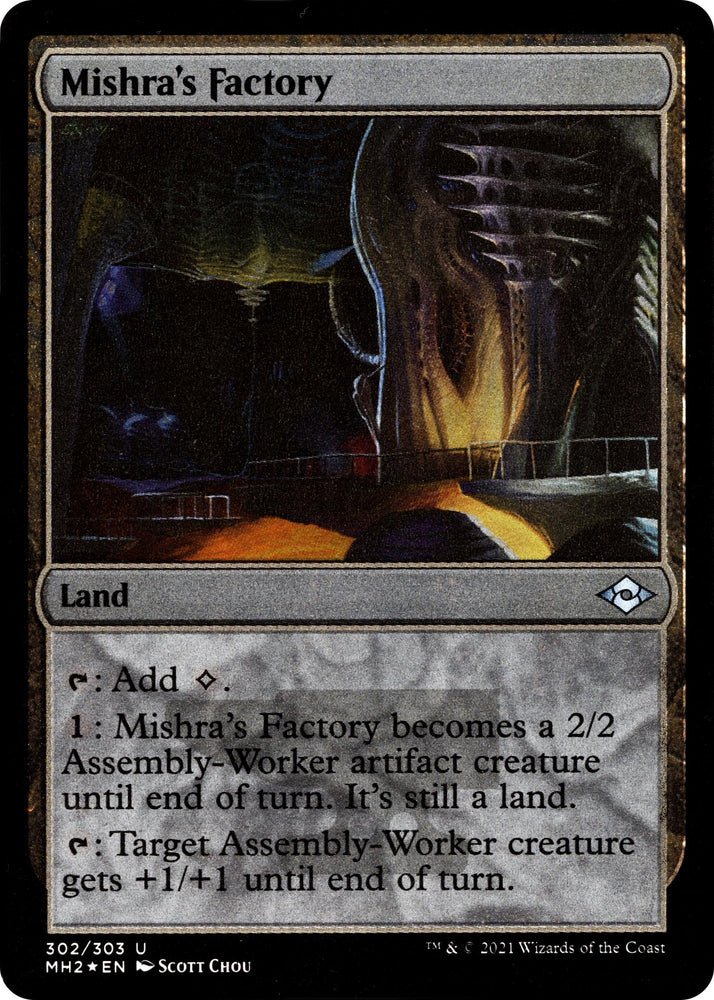 Image for Mishra's Factory (Foil Etched) (302) [Modern Horizons 2]