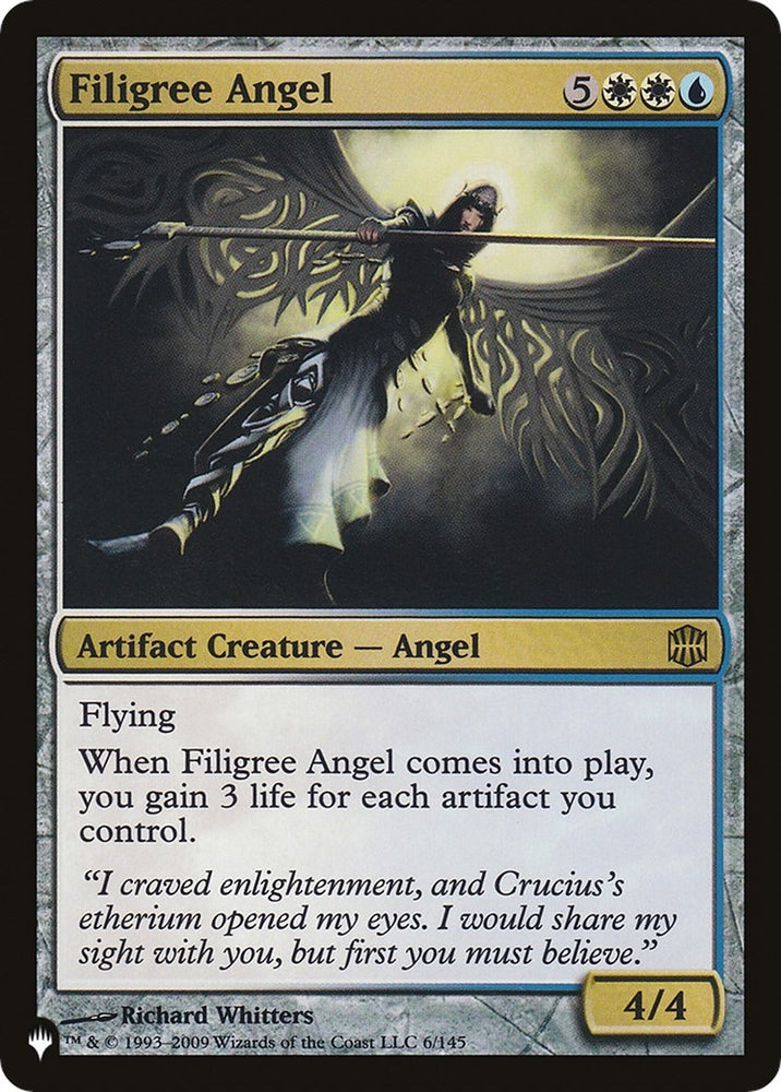 Image for Filigree Angel (6) [The List Reprints]