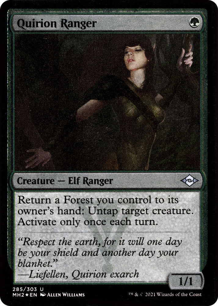 Image for Quirion Ranger (Foil Etched) (285) [Modern Horizons 2]