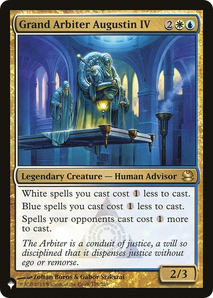 Image for Grand Arbiter Augustin IV (176) [The List Reprints]