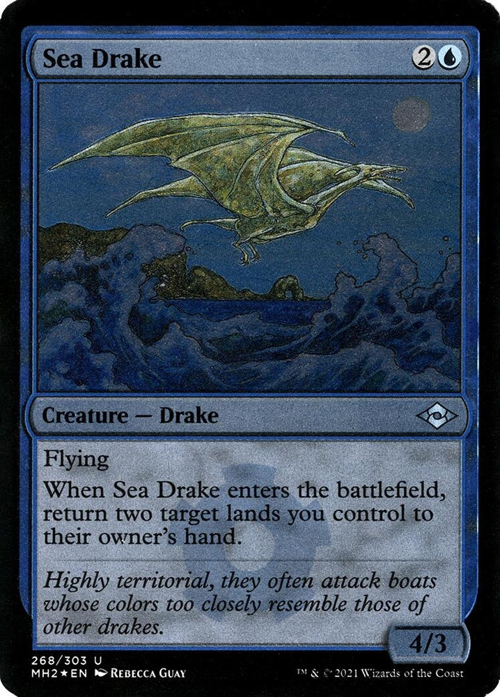 Image for Sea Drake (Foil Etched) (268) [Modern Horizons 2]