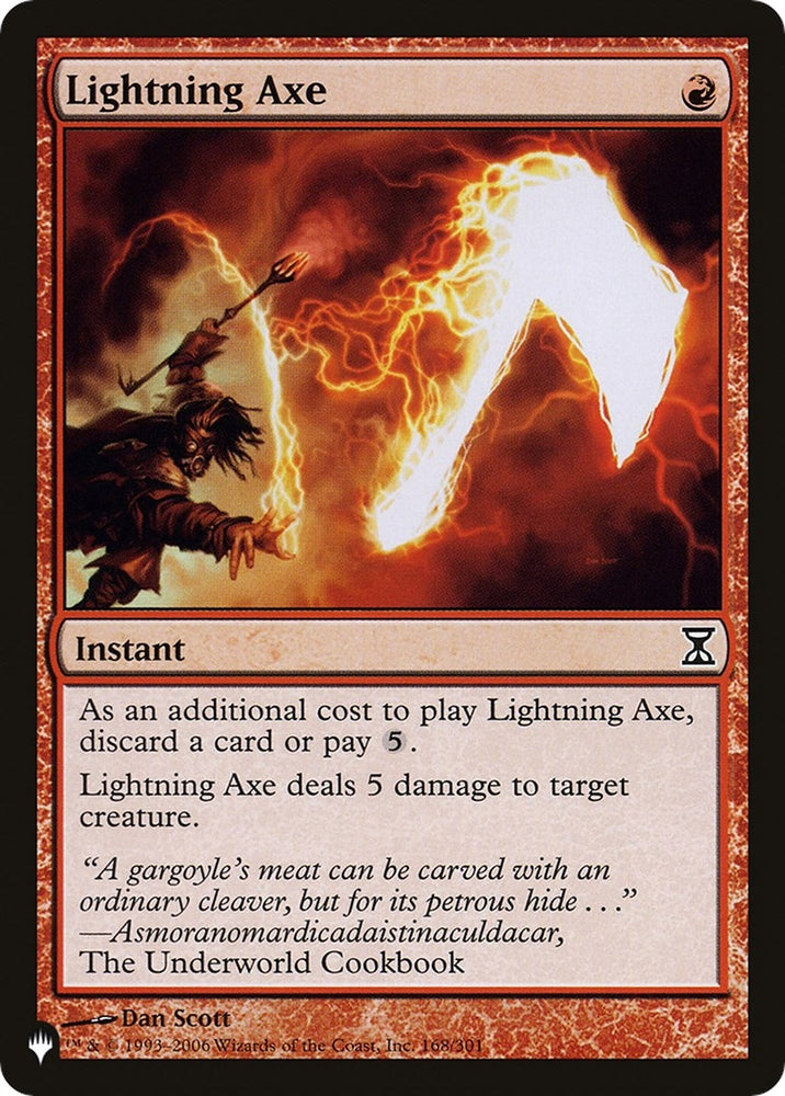 Image for Lightning Axe (168) [The List Reprints]