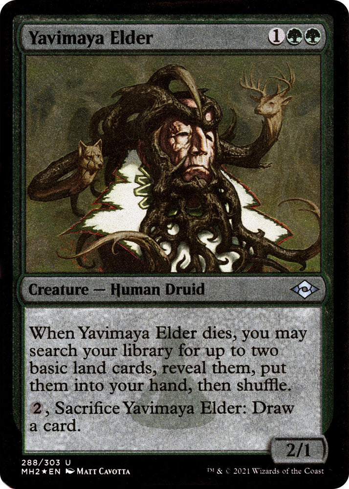 Image for Yavimaya Elder (Foil Etched) (288) [Modern Horizons 2]
