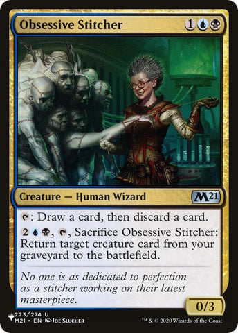 Image for Obsessive Stitcher (223) [The List Reprints]