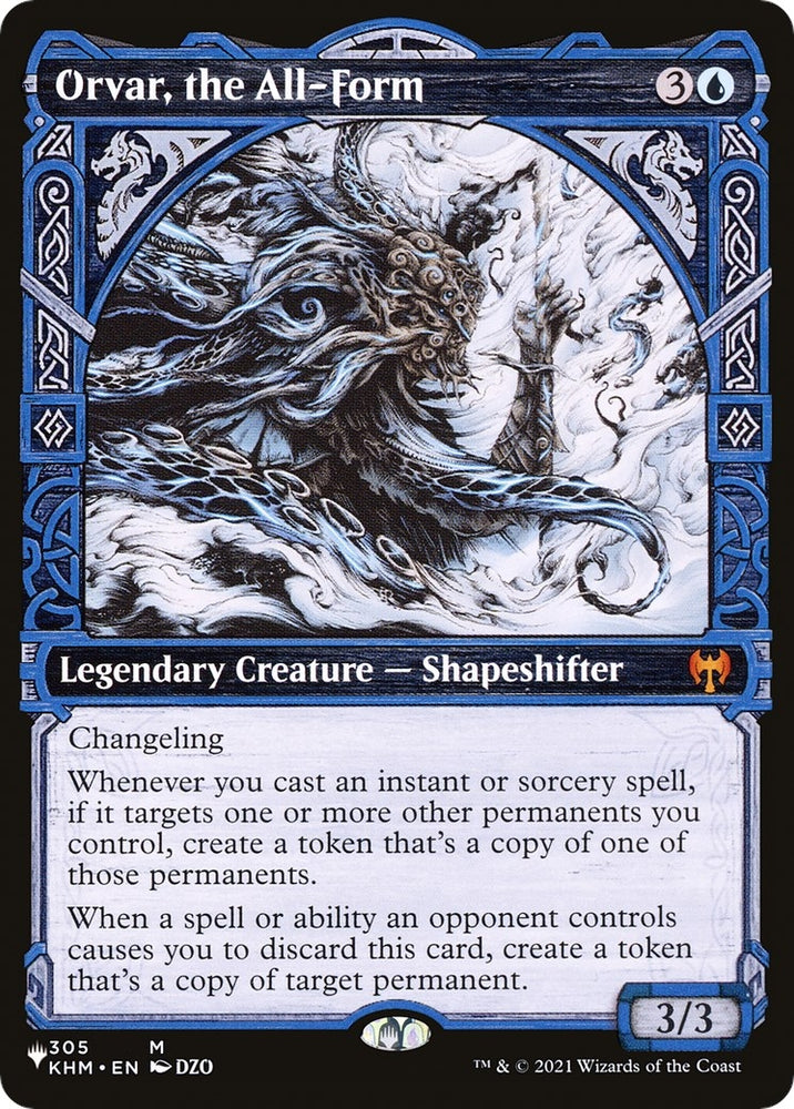 Image for Orvar, the All-Form (Showcase) (305) [The List Reprints]