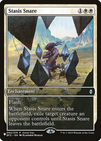 Image for Stasis Snare (Full Art) (50) [The List Reprints]