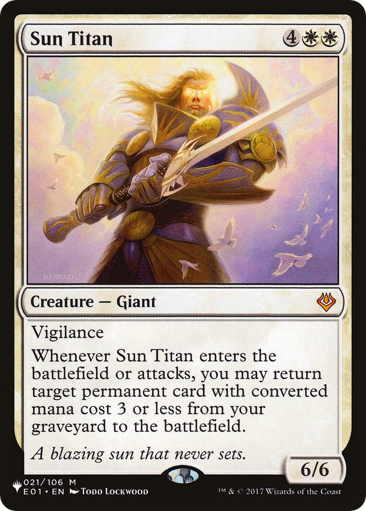 Image for Sun Titan (E01) (21) [The List Reprints]
