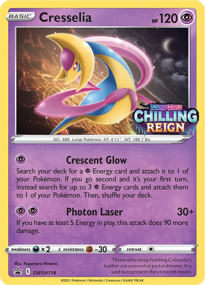 Image for Cresselia - SWSH114 (Prerelease) (SWSH114) [SWSH: Sword & Shield Promo Cards]
