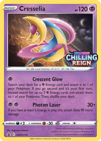 Image for Cresselia - SWSH114 (Prerelease) (SWSH114) [SWSH: Sword & Shield Promo Cards]