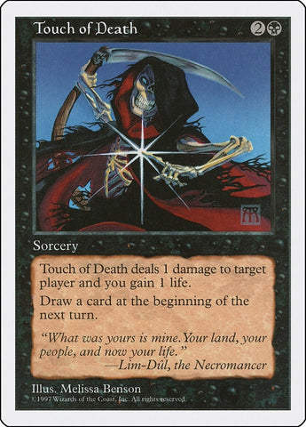 Image for Touch of Death - Magic: The Gathering